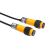感应漫反射光电开关传感器e3f-ds30c4三线24v常开闭npn二线 彩 E3F-DS5Y1 交流二线常开