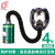 普达 自吸过滤式防毒面具 MJ-4009呼吸防护全面罩 面具+0.5米管子+P-K-3过滤罐