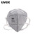 优维斯（uvex）8721220防尘口罩无呼气阀活性炭折叠KN95头带式劳保口罩 灰色 30只/盒