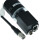 工业相机6芯电源线hr10a-7p-6s柔性IO触发线巴斯勒工业相机 黑色直头 5m