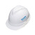 瑞氪维尔 Raxwell  RW5100 V型劳保防砸绝缘工地工程ABS安全帽白色 如需定制 详询客服