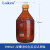 玻璃棕色透明蓝盖丝口试剂瓶高硼硅蓝盖瓶100/250/500/1000ml/200 高硼硅棕色 2000ml