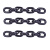 起重链条g80级国标锰钢链条吊索具手拉葫芦铁链锚链桥装护栏吊链 32mm G80锰钢起重链条(1米)