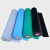 防电台垫 无气味工作胶皮PVC桌垫绿黑蓝灰胶垫耐磨橡胶地垫地胶定制 约0.18m*0.25m*2mm-3mm绿蓝灰黑