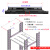 标准19英寸机柜托盘托板服务器机柜层板隔板470宽配件非标定制 宽470*350厚1.2(黑)