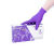 紫色保特/U2100友利格一次性紫色厚款无硅处理丁晴手套/每盒100只 紫色 S/小号100只 现货