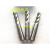 高精全磨制硬4刃立铣刀采用01L特种高速钢可切削不锈钢铸铁 1-1.5mm(普长)