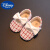 迪士尼（Disney）婴儿鞋软底布鞋女宝宝公主鞋春夏夏季学步百天1周岁鞋6-7-8-9个月 品牌白红格子 内长11cm