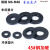 汐茨 8.8级 10.9级黑色高强度加厚垫片圆型加大模具压板车床垫圈 M16（外45厚8）精车+热处理车制 