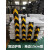 橡胶护角条橡胶警示防撞条地下车库反光护角条车间柱子反光护墙角 1.5米长150*10*1cm 优质橡胶(规格齐全)