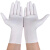 一次性pvc手套橡胶加厚乳胶食 品 级硅胶防水美容院厨房工业品 zx白色高弹丁腈手套20只袋装 L