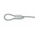 冰禹 BYC-116 钢丝绳配件 8字形双孔铝套 铝扣铝扎头 快速夹头钢丝卡 12mm5个