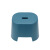 简眸家用矮凳塑料小凳踏脚凳小板凳防滑浴室坐凳单把蓝色大号