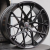 千耀嘉HER-10款式改装轮毂适用于大众宝马奥迪奔驰福特野马本田丰田 高亮黑 18锻造