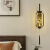 TAPNM新中式壁灯客厅背景墙灯led现代创意卧室床头灯禅意中国风灯具 01款兰花60cm