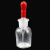胶头滴瓶 茶色/透明玻璃滴瓶 多规格玻璃滴瓶 胶头滴瓶 60ML茶滴瓶 BY-4001