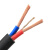 RVV国标铜3芯护套线1.5 2.5 4 6 16 10平方电缆线户外2心软电线 国标 2X6平方/100米