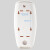 瑞沃 手动皂液器 卫生间给皂器 壁挂式沐浴露盒 单格 800ml 单位：台 PL-151051 白色
