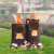 卡通动物果皮箱摆件园林玻璃钢装饰雕塑景区垃圾桶创意幼儿园户外 咖啡色
