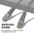 千天（Qantop）超五类网线非屏蔽百兆 灰色成品双绞线 1.5米 QT-W531H