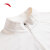 安踏（ANTA）微多孔速干长袖t恤女新款半拉链立领商务风运动卫衣162415401 香草米白 -1 L(女170)