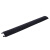 震迪线槽减速带地面盖线板压线板DZ124室内款PVC塑料黑色线槽130宽