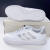 阿迪达斯（adidas）运动鞋女鞋 24夏季新款耐磨休闲鞋时尚潮流小白鞋透气低帮板鞋女 白-亮银色三条纹/新到 37 (内长230mm)