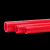 PVC红管弯头PVC红色三通PVC红色给水管接头配件鱼缸水族管件 红色直接1个装 40mm