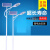 精选好物6米高户外 太阳能户外锂电池新农村LED60W路灯灯5米6米户 4米40瓦等径杆全套