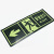 冰禹 BYaf-19 夜光PVC警示墙贴（2块） 标牌安全出口标识牌 应急指示楼梯安全标志牌 QT8安全楼梯右上（2块）