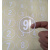 初构想防水不干胶定制PVC数字贴纸圆形透明序列号字母贴尺码编号 透明 1-450 超大