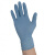 现货一次性乳胶检查手套蓝色耐穿刺耐磨工农业电子化工手套定制 蓝色 中号M 7天内发货