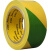 定制适用黄绿双色pvc警示胶带贴扁铁接地标识2/4cm厘米贴纸地面标线警戒线 支持定制规格