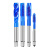 适用于不锈钢丝攻含钴蓝纳米丝锥螺旋攻丝机用先端钻头m2m4 M5*0.8含钴先端纳米蓝