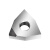 金刚石刀片PCD钻石铣刀粒高精铜铝用高光车刀片WNMA08APKTSNMA WNMA080404 PCD