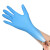 ASAP一次性丁腈手套加厚型耐用食品加工清洁打扫防水防油污手套可触屏 100只装 M