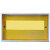 PZ30配电箱盖板塑料面板8/10/12/15/18/20/24回路通用电箱装饰盖 4回路(黄色)