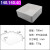 戴丹99氧化铝刚玉方形坩埚燃烧舟带盖子耐高温1600度方形瓷舟灰皿实验 14014040方形