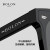 BOLON暴龙眼镜 明星同款偏光太阳镜男士复古板材韩版黑开车墨镜BL3037 C10-镜片灰色/镜框黑色