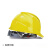 希凡里ABS国标安全帽男工地领导电力工程施工透气白色头盔定制印字 YD-OT欧式透气白色(舒适旋钮帽衬)