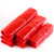 卫洋WYS-999 红色小号手提垃圾袋 酒店超市打包袋背心垃圾袋收纳袋 小号18x29cm 100个