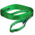 Yale/耶鲁 扁吊带，绿色 2T 2m，HBD 2000(2m) 绿