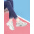 大东（dusto）老爹鞋女2023夏季新款女鞋子运动鞋休闲鞋透气网鞋跑步鞋旅游鞋女 米粉色 （标准尺码） 35
