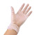 厚创 一次性PVC手套 加厚防护100只/盒防护餐饮烘焙工业清洁手套 S