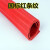 高压配电房专用橡胶皮垫绝缘胶垫10KV地毯绝缘板垫3/5/8mm 6KV (m*1米*8米)红条纹