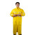 大杨855安全警示防雨服 黄色 XL码 1件 反光透气雨披连体连帽雨衣 定制
