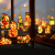 远波  led圣诞吸盘灯 橱窗装饰灯节日氛围小彩灯 暖光 大号圣诞树