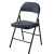 玛仕福 办公会议折叠椅金属椅子简易靠背椅红色PU
