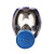 普达 自吸过滤式防毒面具 MJ-4009呼吸防护全面罩 面具+P-H2S-2过滤罐