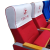 澳颜莱礼堂椅座套 会议室座椅套阶梯教室报告厅座套罩影剧院连排礼堂椅 白色 45x25cm